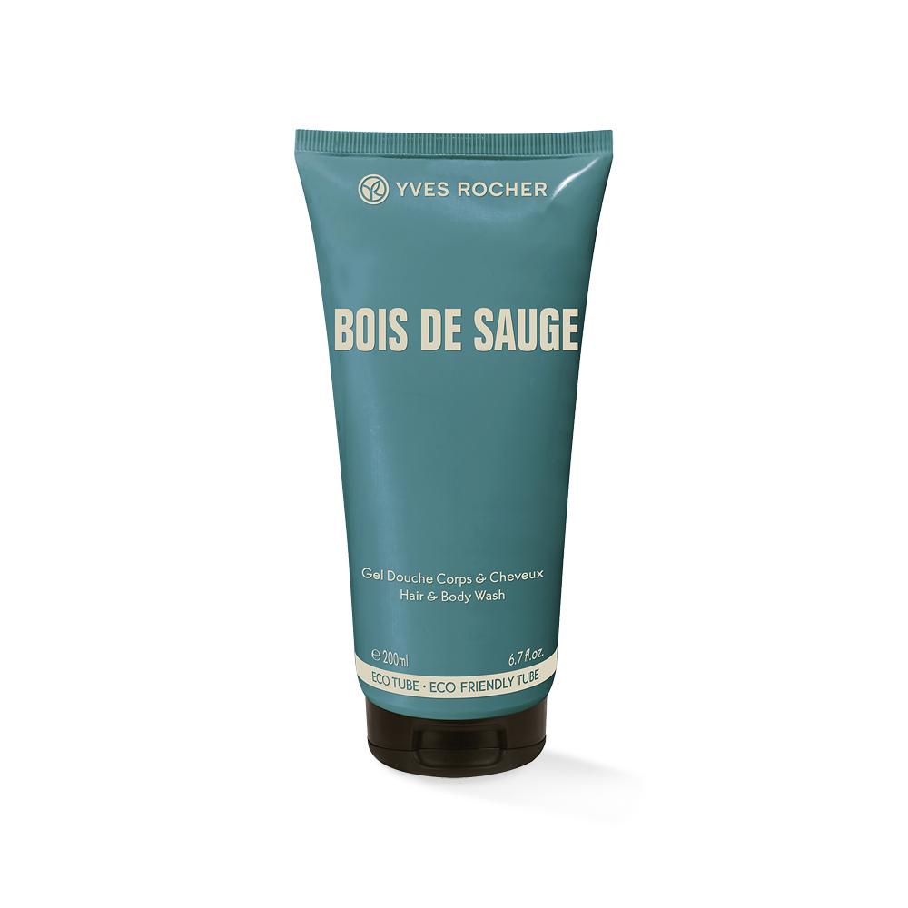 Bois de Sauge - Hair and Body Shampoo for Adventurous Men - Woody Aromatic Fragrance Bois de Sauge Hair & Body Shampoo - Woody Aromatic Fragrance Bois de Sauge, Hair and Body Shampoo, Woody Aromatic Fragrance, Misk Adaçayı, Paçuli Patchouli, Men's Grooming, Shower Essentials, Fragrance, Cosmetics, Personal Care, Adventurous Men, Refreshing Shower Experience