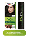 Palette Natural Colors Permanent Black Hair Dye 1-0 - Achieve Natural-Looking, Long-Lasting, Rich Black Hair Color with Natural Ingredients Palette Natural Black Hair Dye - Permanent, Natural Look! permanent black hair dye, natural black hair color, hair dye for natural look, hair color with natural ingredients, Palette hair dye, 1-0 black hair dye, permanent hair color, black hair dye, hair dye, hair color, permanent dye, natural ingredients, long-lasting color, gray coverage, natural black, home hair colo