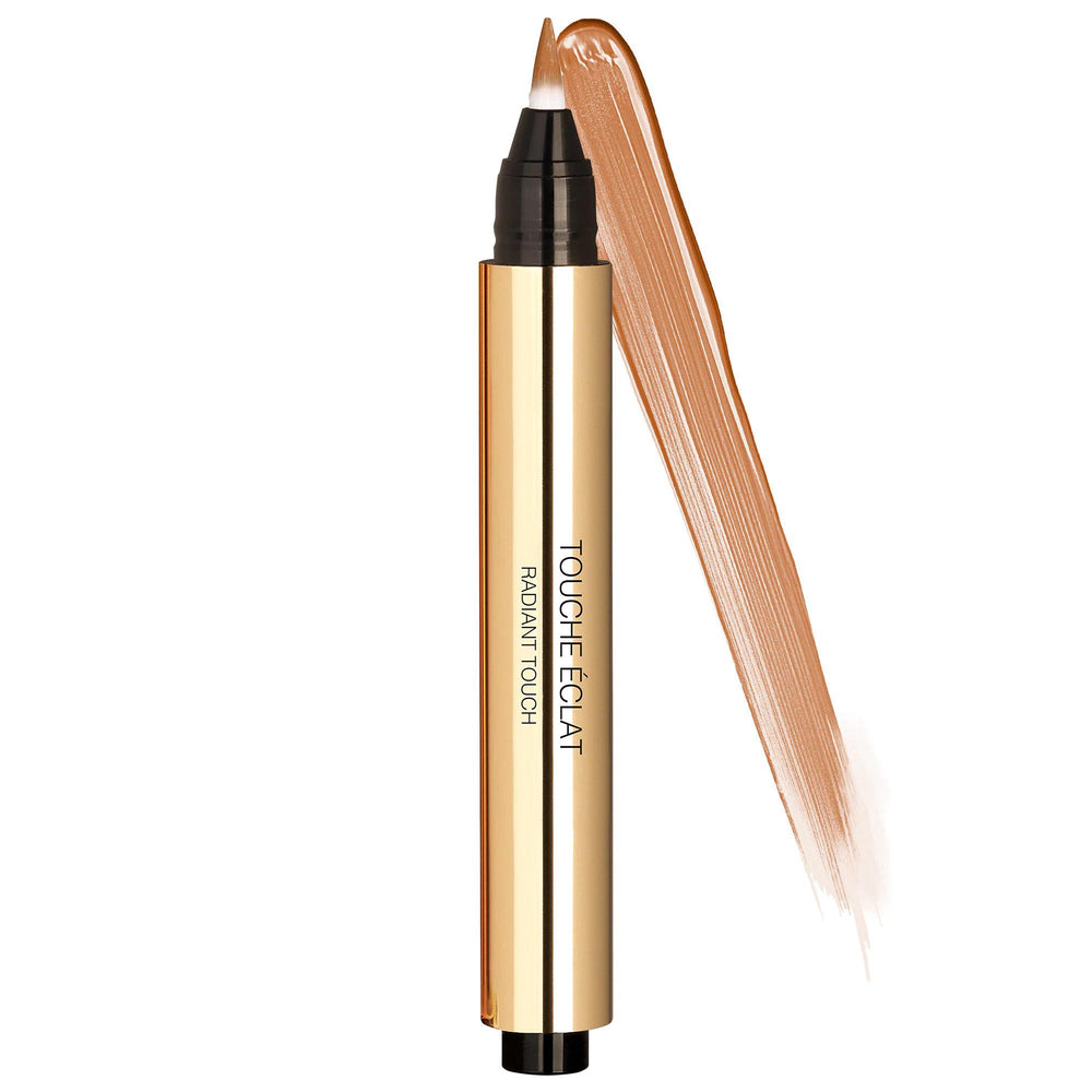 Yves Saint Laurent Touche Éclat Awakening Concealer Click Pen - Light Coverage, Radiant Finish Concealer Pen for Everyday Makeup Touche Éclat Concealer Pen - Light Coverage & Radiant Finish Concealer pen, Light coverage concealer, Under-eye brightener, Liquid concealer, Makeup for everyday look, Yves Saint Laurent, Touche Éclat, Awakening Concealer, Click Pen, Natural makeup look, Radiant finish, Built-in brush, Suitable for various skin types, Marigold, Moroccan Calendula Extract, Everyday makeup, On-the-g