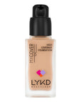 LYKD High Coverage Foundation in 165 Bare Almond 30ml