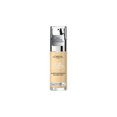 L'Oreal Paris True Match Foundation - 1.R/1.C Cool Undertone - Hydrating, Lightweight, Full Coverage - Natural Liquid Foundation L'Oreal True Match Foundation: Cool Undertone, Hydrating Coverage Loreal True Match Foundation, Cool Undertone Foundation, Hyaluronic Acid Foundation, Lightweight Foundation, Full Coverage Foundation, Best Foundation for Cool Skin Tones, Skin Hydrating Foundation, Liquid Foundation, foundation, makeup, cosmetics, beauty, cool undertone, hydrating, moisturizing, lightweight, full c