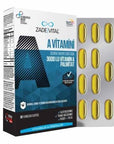 Zade Vital Vitamin A Supplement - 30 Softgel Capsules, Gluten-Free, Kosher-Halal Certified Zade Vital Vitamin A Supplement - 30 Softgel Capsules Vitamin A supplement, Dietary enhancer, Softgel capsules, Gluten-free supplement, Kosher-Halal certified product, Health supplements, Wellness products, Dietary support, Vitamin supplements