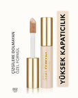 Flormar Stay Perfect: High Pigment Concealer - Long Lasting, Natural Finish, Full Coverage - Conceals Dark Circles & Blemishes Flormar Stay Perfect Concealer: High Pigment, Full Coverage Flormar concealer, high pigment concealer, long lasting concealer, natural finish concealer, full coverage concealer, concealer for dark circles, concealer for blemishes, non-creasing concealer, hydrating concealer, floral scented concealer, concealer, makeup, beauty, cosmetics, skin imperfections, even skin tone, dark circ
