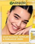 Garnier Vitamin C Brightening Facial Cleanser - 8.45 fl oz, Vegan & Sulfate-Free, Moisturizing & Brightening for Dull Skin Garnier Vitamin C Facial Cleanser - Brightening & Moisturizing Garnier Vitamin C Brightening Facial Cleanser, Vitamin C facial cleanser, Glycerin moisturizing cleanser, Vegan facial cleanser, Sulfate-free skincare, Brightening facial wash, Facial cleanser, Skincare, Vegan skincare, Sulfate-free cleanser, Brightening skincare, Garnier skincare, Moisturizing facial wash, Dull skin solutio