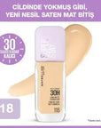 Maybelline Lumi Matte Foundation - 118: Lightweight, Medium Coverage, Long Lasting Natural Matte Finish, Perfect for Oily Skin Maybelline Lumi Matte Foundation: Natural Matte Finish + Long Lasting matte foundation, long lasting foundation, lightweight foundation, Maybelline foundation, medium coverage foundation, natural matte finish foundation, oil control foundation, foundation for oily skin, foundation, makeup, beauty, cosmetics, matte finish, long-wearing, lightweight, breathable, moisturizing, medium c