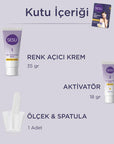 Sesu Hair Bleaching Cream with Chamomile Extract - Quick Hair Lightening Solution for Emergency Situations - view 2