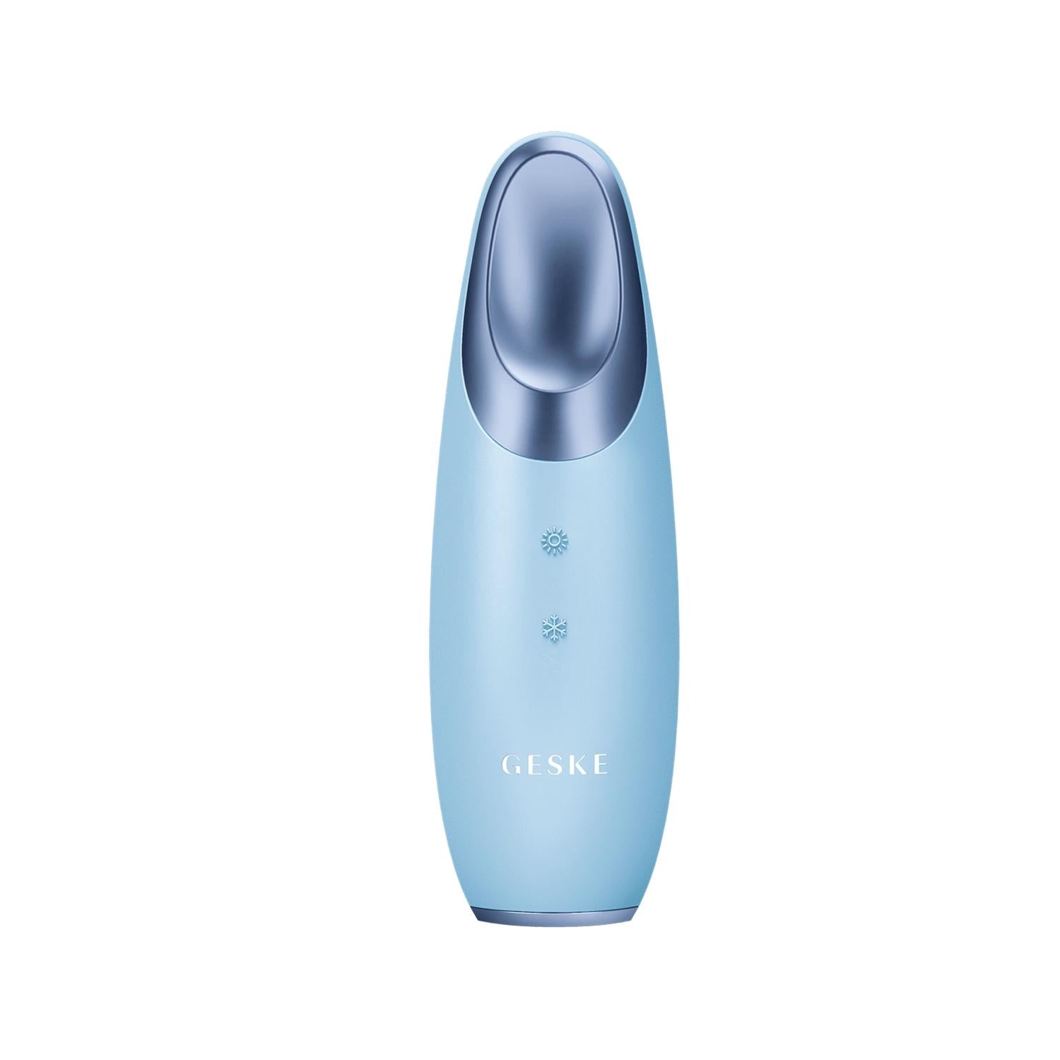 Geske Eye Massager with Warm & Cool Therapy - Intelligent Vibrating Massage for Eye Strain Relief Geske Eye Massager - Warm & Cool Therapy eye massager, warm and cool massage, intelligent eye care, vibrating eye massager, relaxation technology, eye strain relief, stress relief, eye care, massage technology, blue, Geske, self-care, wellness, relaxation, eye health