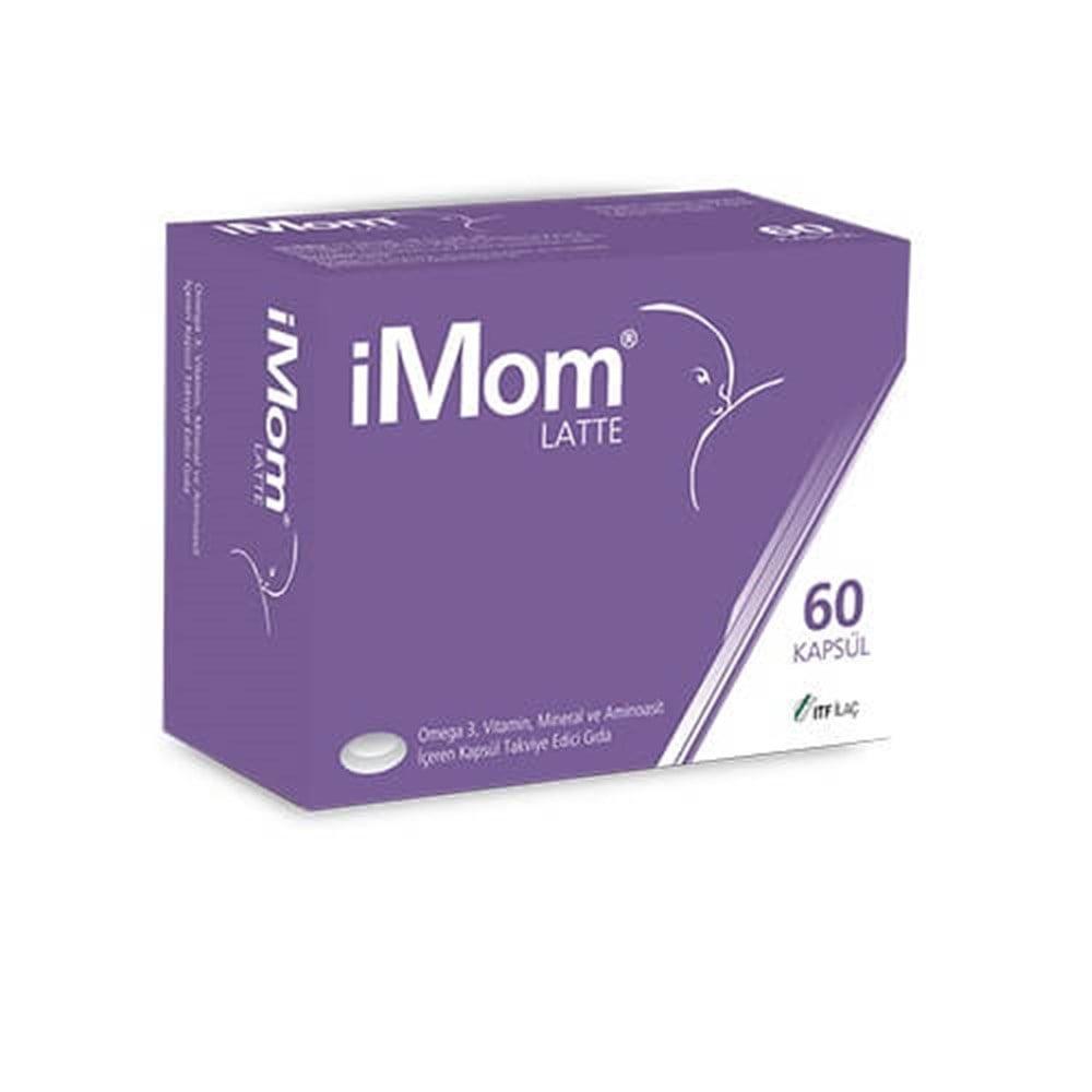 iMom Dietary Supplement with Omega-3 and Multivitamins for Overall Wellness iMom Dietary Supplement with Omega-3 - Multivitamin for Health Dietary Supplement, Multivitamin, Omega-3 Supplement, Vitamins and Minerals, Health and Nutrition, Daily Nutritional Support, Nutritional Supplement, Wellness Product, Omega-3 and Multivitamin, Health Supplement