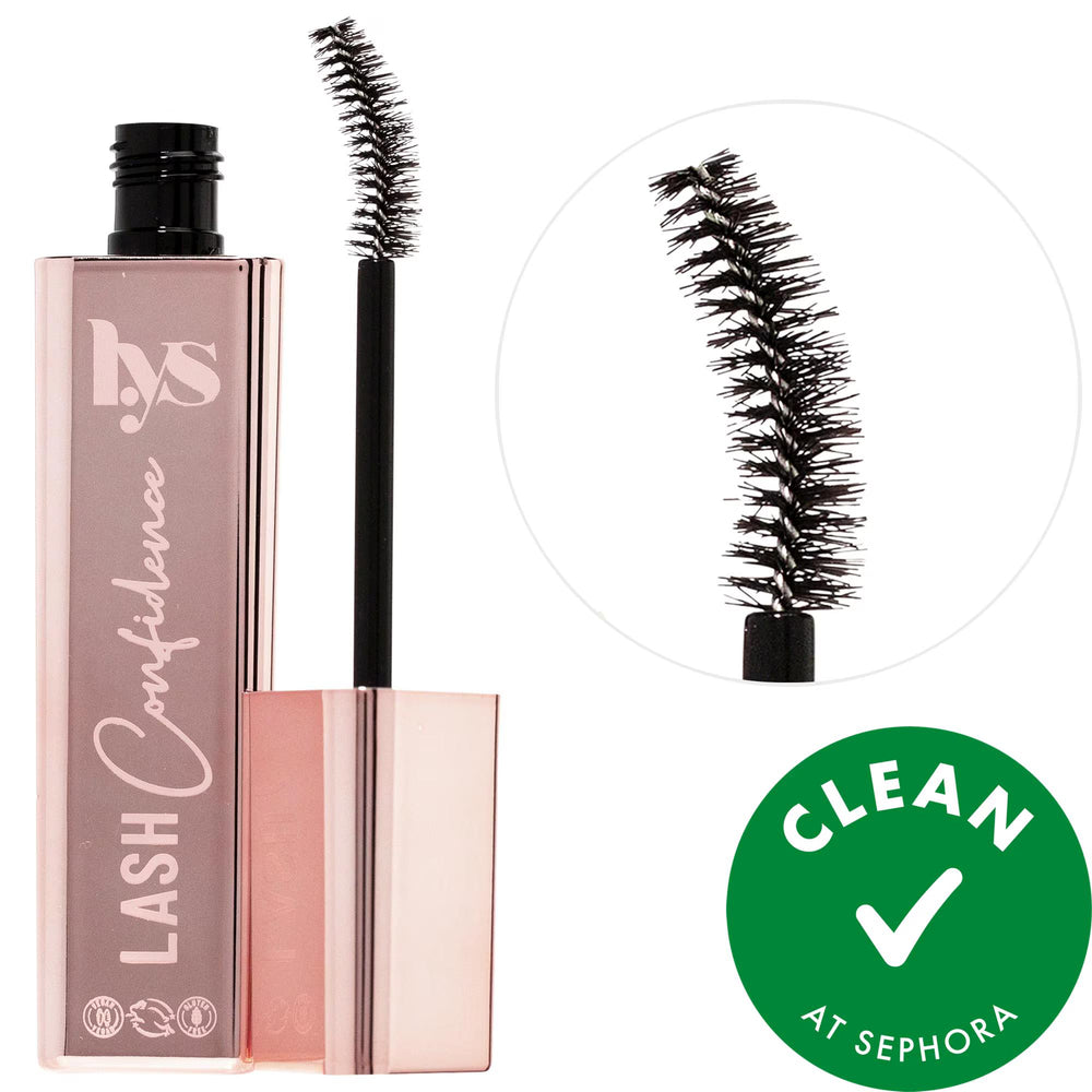 Lash Confidence Clean Mascara - Vegan, Curling, Lengthening & Volumizing Formula Lash Confidence Clean Mascara - Vegan & Lengthening clean mascara, vegan mascara, lengthening mascara, curling mascara, volumizing mascara, natural beauty products, sensitive eyes, gluten-free cosmetics, cruelty-free cosmetics, lash care, makeup, eye makeup, mascara, beauty products for sensitive skin