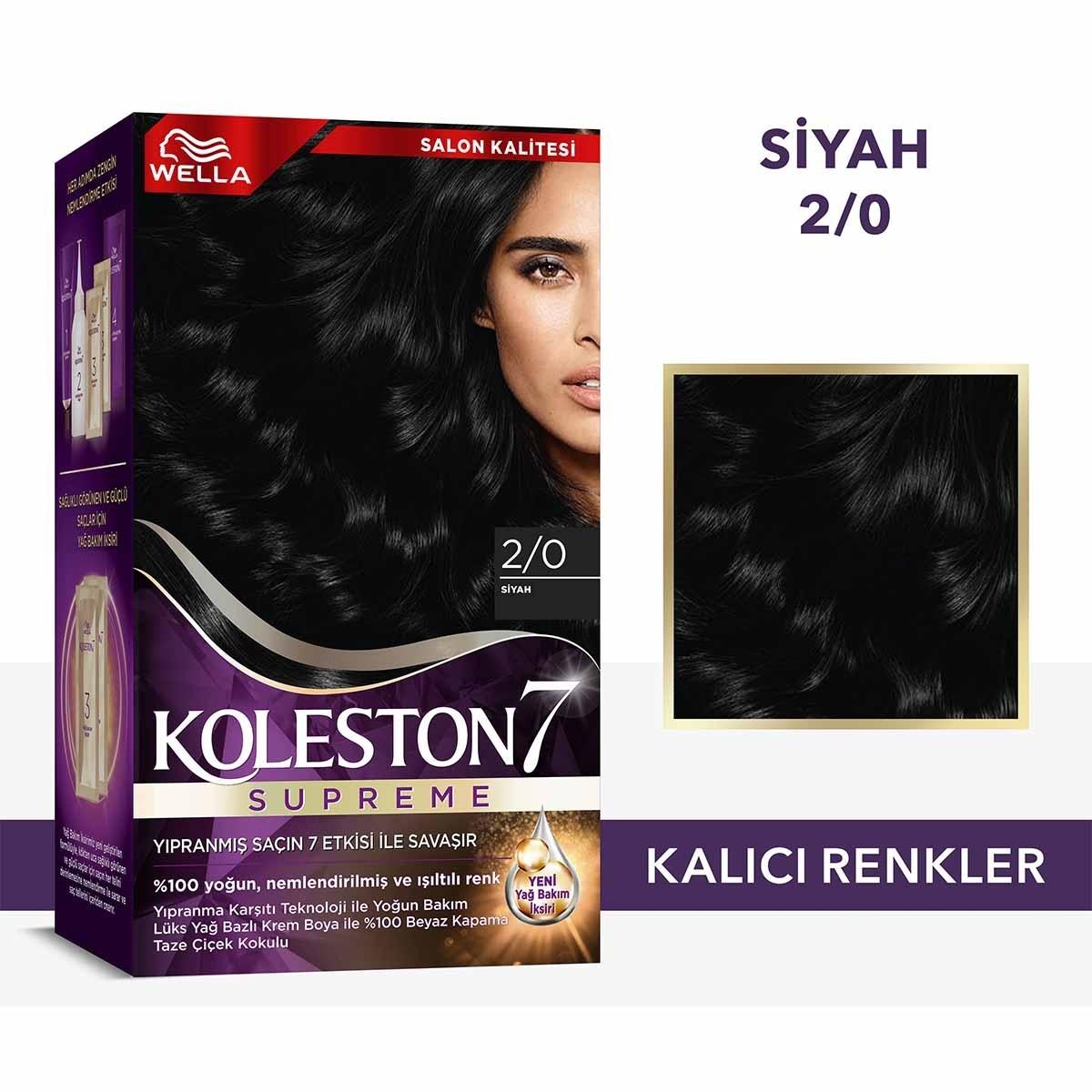 Wella Koleston Supreme Black Hair Dye: Intense Color, Gray Coverage & Conditioning - Complete At-Home Hair Color Kit Wella Black Hair Dye: Intense Color & Gray Coverage at Home hair dye, permanent hair color, at home hair color, black hair dye, hair color kit, gray hair coverage, hair coloring, hair dye with conditioner, hair color, hair dye for women, hair dye for men, black hair, dark hair dye, long lasting hair color, hair conditioning, hair treatment, color reactivator, oil treatment, plex oil care, at-