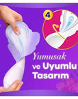 Orkid Platinum Long Sanitary Pads for Soft Protection 20-Pack