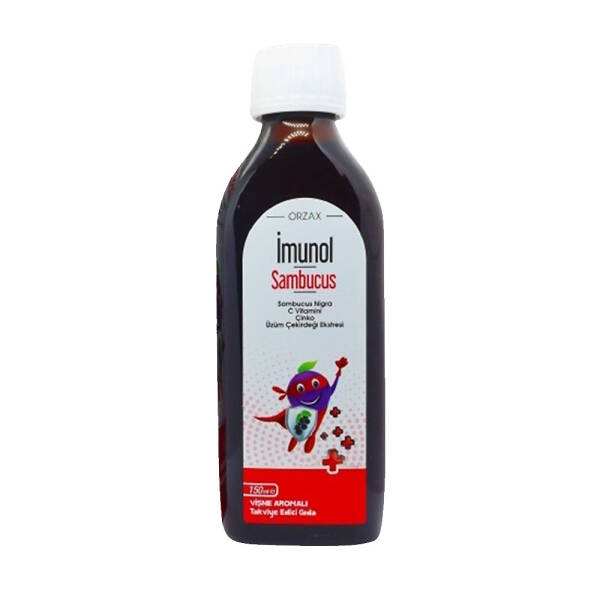 Orzax İmunol Sambucus Cherry Flavored 150ml - Vitamin & Supplement