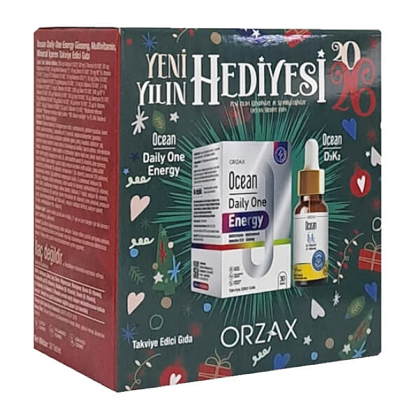 Orzax Ocean New Year Set Daily One Energy & D3K2 Drops
