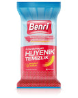 Benri Bathroom and Kitchen Hygiene Wipes 50 Count - Effective Cleaning Solution for Sink, Countertop, and Ceramic Surfaces Benri Bathroom & Kitchen Wipes 50 Count - Effective & Convenient Bathroom cleaning wipes, Kitchen cleaning wipes, Hygiene wipes, Greyfurt scented cleaning wipes, Effective cleaning solution for sink and countertop, Cleaning wipes, Bathroom hygiene, Kitchen hygiene, Convenient cleaning, Economical cleaning solution