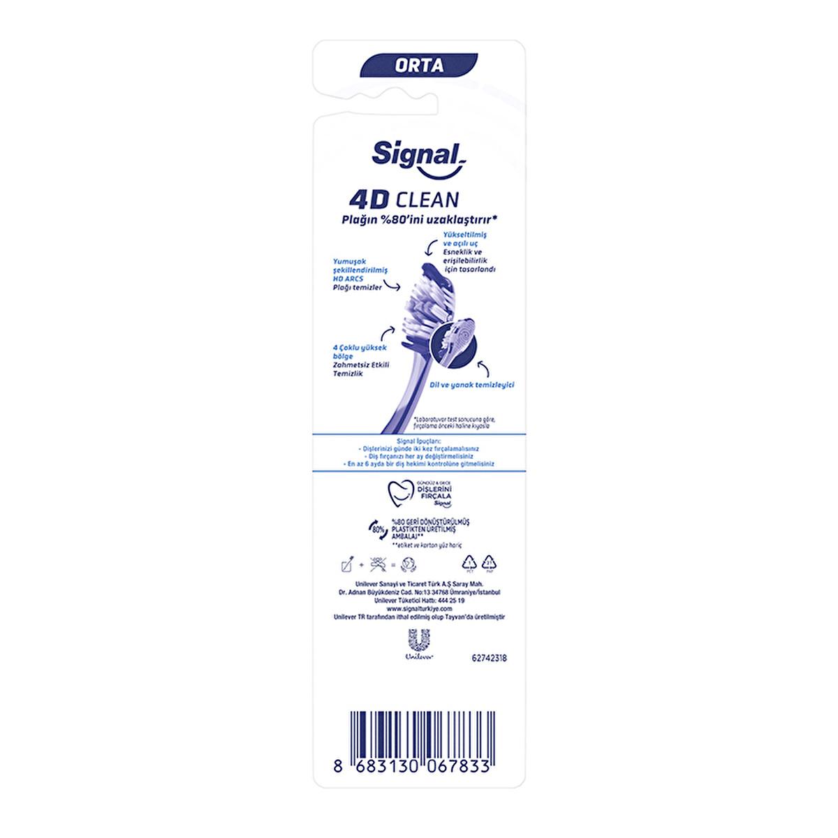 Signal 4D Clean Expert Electric Toothbrush - Advanced Oral Care with 4D Cleaning Technology Signal 4D Clean Expert Electric Toothbrush - Advanced Oral Care Electric Toothbrush, Advanced Oral Care, 4D Cleaning Technology, Signal 4D Clean Expert, Plaque Removal Toothbrush, Oral Hygiene, Dental Care, Healthy Gums, Toothbrush with Tongue Cleaner, Gentle on Gums