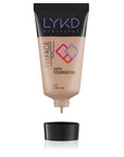 LYKD Matte Foundation 121 Creamy Beige - Long-Lasting, Matte Finish Makeup for Everyday Wear - Foundation