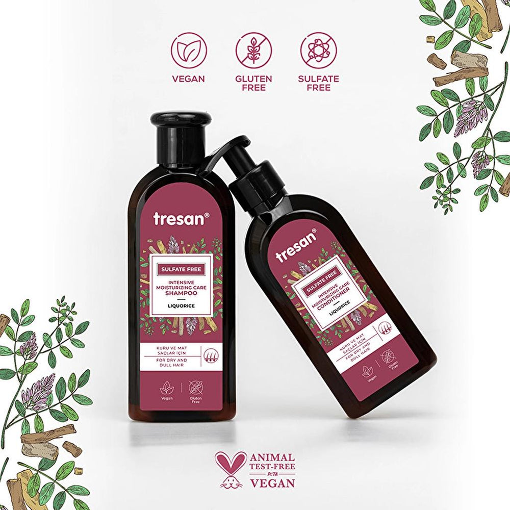 Tresan Licorice Root Hydrating Sulfate-Free Shampoo 300 ml