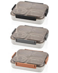 Vagon Life 1200ml Stainless Steel Lunch Box - Leakproof Bento Box with Compartments for Fresh Food Storage, Durable Metal Food Container Vagon Life Stainless Steel Lunch Box - Bento Box with Compartments stainless steel lunch box, bento box, food container, lunch box with compartments, leak proof lunch box, reusable lunch box, food storage container, metal lunch box, lunch box, food storage, stainless steel container, bento, meal prep, lunch, reusable container, durable lunch box, leakproof, compartments, f