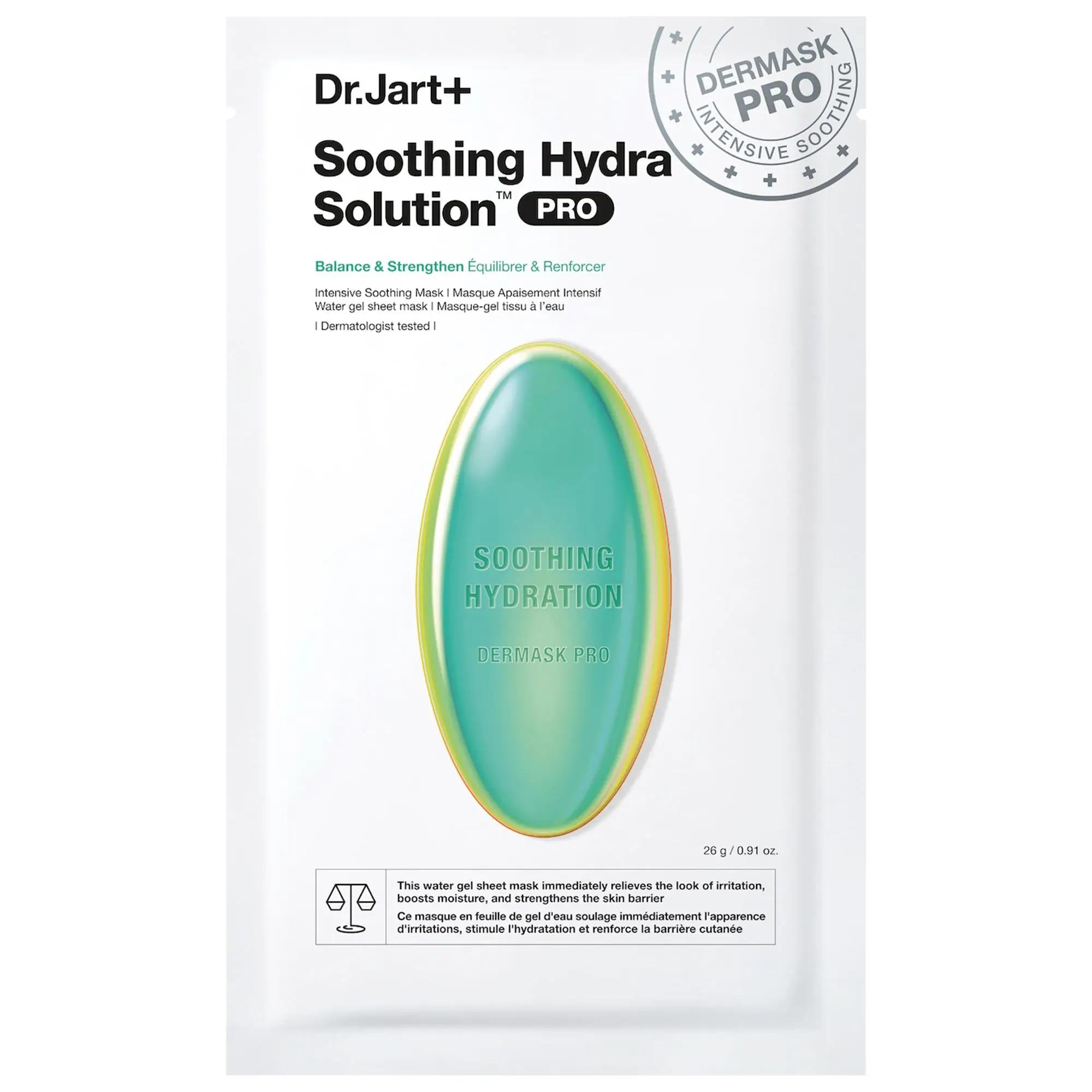 Soothing Hydra Solution™ PRO: Intensive Hydrating Face Mask for Irritated Skin | Beta Glucan, Allantoin & Panthenol for Moisture Balance & Skin Barrier Repair Soothing Face Mask: Hydrate Irritated Skin & Repair Barrier soothing face mask, hydrating face mask, irritated skin mask, skin barrier mask, moisture balance face mask, beta glucan face mask, allantoin skin care, panthenol skin treatment, inositol hydrating mask, cooling gel face mask, face mask, skin care, hydrating, soothing, calming, redness relief