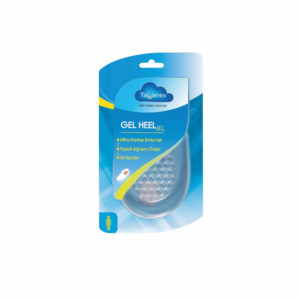 Tabanex Gel Heel Pad for Men Comfort Cushion 1 Count