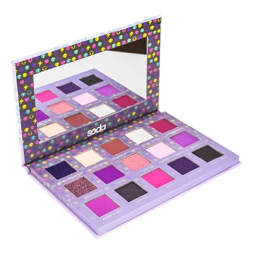 Soda Hello Kitty Eyeshadow Palette - High Pigmentation, Long-Lasting, Creative Makeup for Young Adults - view 3