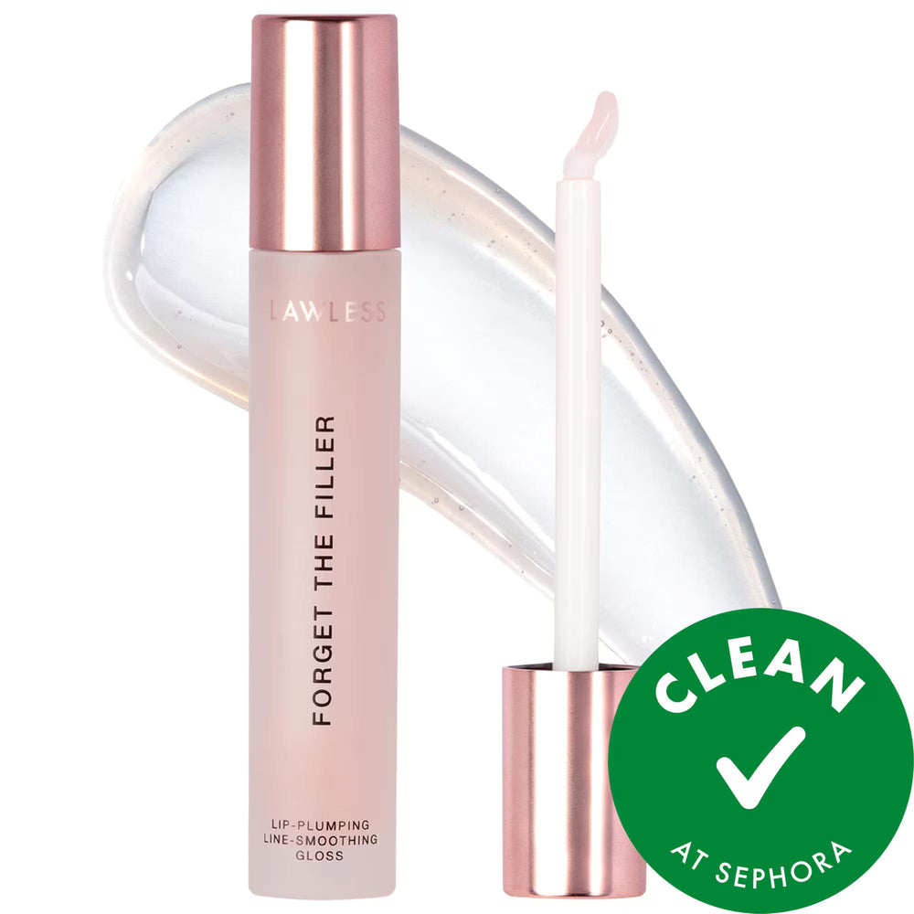 Forget The Filler Lip Plumper: Hydrating, Smoothing, Vegan Lip Gloss for Fuller Lips, Featuring MAXI-LIP, Shea Butter & Rosehip Oil Forget The Filler Lip Plumper Gloss: Hydrating, Vegan, Fuller Lips lip plumper, lip gloss, lip volumizer, hydrating lip gloss, vegan lip gloss, cruelty free lip gloss, line smoothing lip gloss, shea butter lip care, rosehip oil lip treatment, MAXI-LIP lip plumper, lip care, lip treatment, plumping gloss, hydrating gloss, smoothing gloss, vegan beauty, cruelty-free beauty, fulle