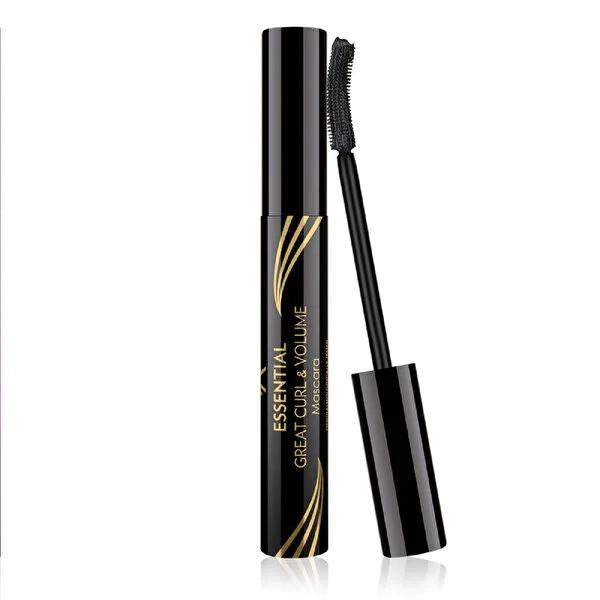 Golden Rose Essential Great Curl & Volume Mascara: Achieve Dramatic, Long-Lasting Black Lashes with Defining Curved Brush, Volumizing & Curling Effect Golden Rose Curling Volumizing Black Mascara | Long Lasting mascara, curling mascara, volumizing mascara, black mascara, long lasting mascara, eye makeup, lash enhancement, defining mascara, curved brush mascara, golden rose mascara, eye cosmetic, lash volume, lash curl, defining lashes, long lasting, smudge proof, black lashes, dramatic lashes, makeup, cosme