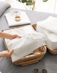 Ocean Home Luggage Organizer Set - 4 Piece Travel Accessory for Effortless Packing & Storage Ocean Home 4-Piece Luggage Organizer Set for Travel & Storage luggage organizer, travel organizer, closet organizer, packing cubes, travel accessories, storage solutions, travel bags, luggage accessories, closet organization, organization sets, polyester products