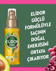 Elidor Avocado & Grape Seed Oil Hair Serum: Shine & Strength - Paraben Free, Lightweight Natural Hair Oil Elidor Avocado Hair Serum: Shine & Strengthen Hair Naturally hair serum, avocado oil hair serum, grape seed oil hair serum, hair shine serum, hair strengthening serum, paraben free hair serum, natural hair oil, hair care products, hair oil for dry hair, hair oil for shine, avocado oil, grape seed oil, lightweight formula, recyclable bottle, paraben-free, adds shine, strengthens hair, dry hair, damaged h