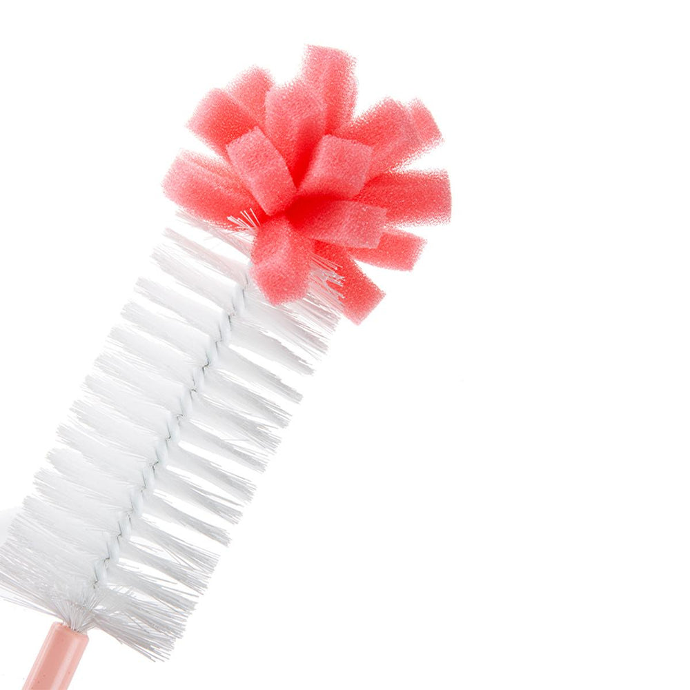 Babyjem Baby Bottle Brush - Spongy Tip, 360° Rotatable, 12.2 inches Long - Ideal for Newborns to Toddlers - Baby Care