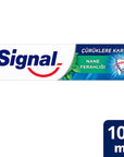 Signal Anti-Cavity Toothpaste with Pro-Fluoride Complex & Long-Lasting Freshness - 3.38 fl oz Signal Anti-Cavity Toothpaste with Pro-Fluoride Complex Signal Toothpaste, Anti-Cavity Toothpaste, Mint Flavor Toothpaste, Toothpaste with Pro-Fluoride Complex, Long-Lasting Freshness Toothpaste, Oral Care, Dental Hygiene, Tooth Decay Prevention, Cavity Protection, Fresh Breath, Healthy Gums, Strong Teeth
