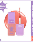 Maruderm Make Up Chic Hot Liquid Matte Lipstick Dusky Pink