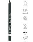Pastel Matte Eyeliner Pencil in 330 Waterproof Matte Black 1.2g
