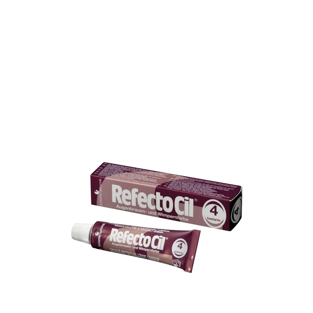 RefectoCil Chestnut No. 4 Eyelash & Brow Tint 3 x 15 ml (Pack of 3)