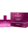 Pierre Cardin Amour Infini: Long-Lasting Women's EDP Perfume | Floral & Oriental Fragrance with Black Currant, Jasmine & Vanilla Pierre Cardin Amour Infini EDP: Women's Floral Oriental Perfume Pierre Cardin perfume, Amour Infini EDP, Women's perfume, Oriental fragrance, Floral perfume, Black currant perfume, Jasmine perfume, Vanilla perfume, Long lasting perfume, Designer perfume, EDP, Eau de Parfum, perfume, fragrance, black currant, bergamot, orange blossom, jasmine, vanilla, amber, musk, elegant, confide