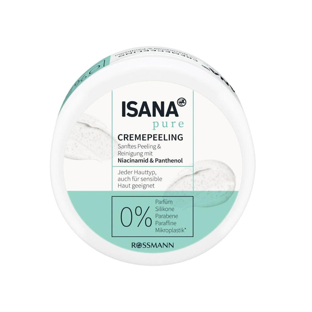 Isana Pure Creamy Body Scrub Gentle Exfoliator 250 ml