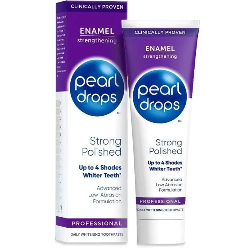 Pearl Drops Enamel Strong Polished White Toothpaste 75ml