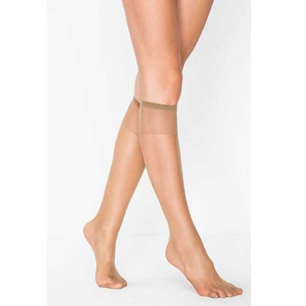 Penti Fit 15 Sheer Trouser Socks for Women in Mink