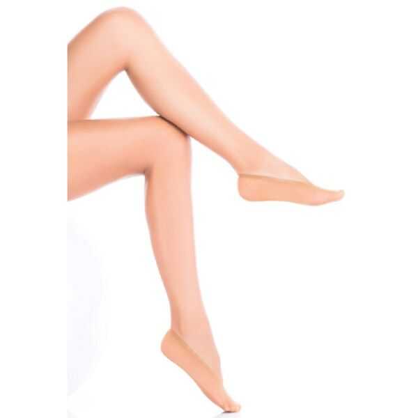 Penti Nylon No-Show Socks Invisible Comfort in Nude