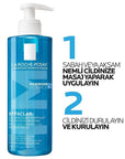La Roche Posay Effaclar Gel 400ml - Gentle Facial Cleansing for Acne-Prone Skin - view 2