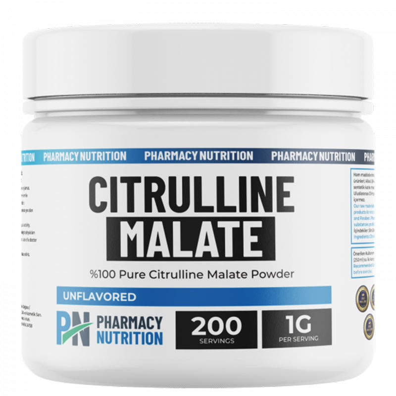 Pharmacy Nutrition Citruline Malate Pre-Workout Powder 200g