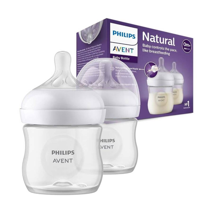 Philips Avent Natural Response Baby Bottle Set 2x125ml