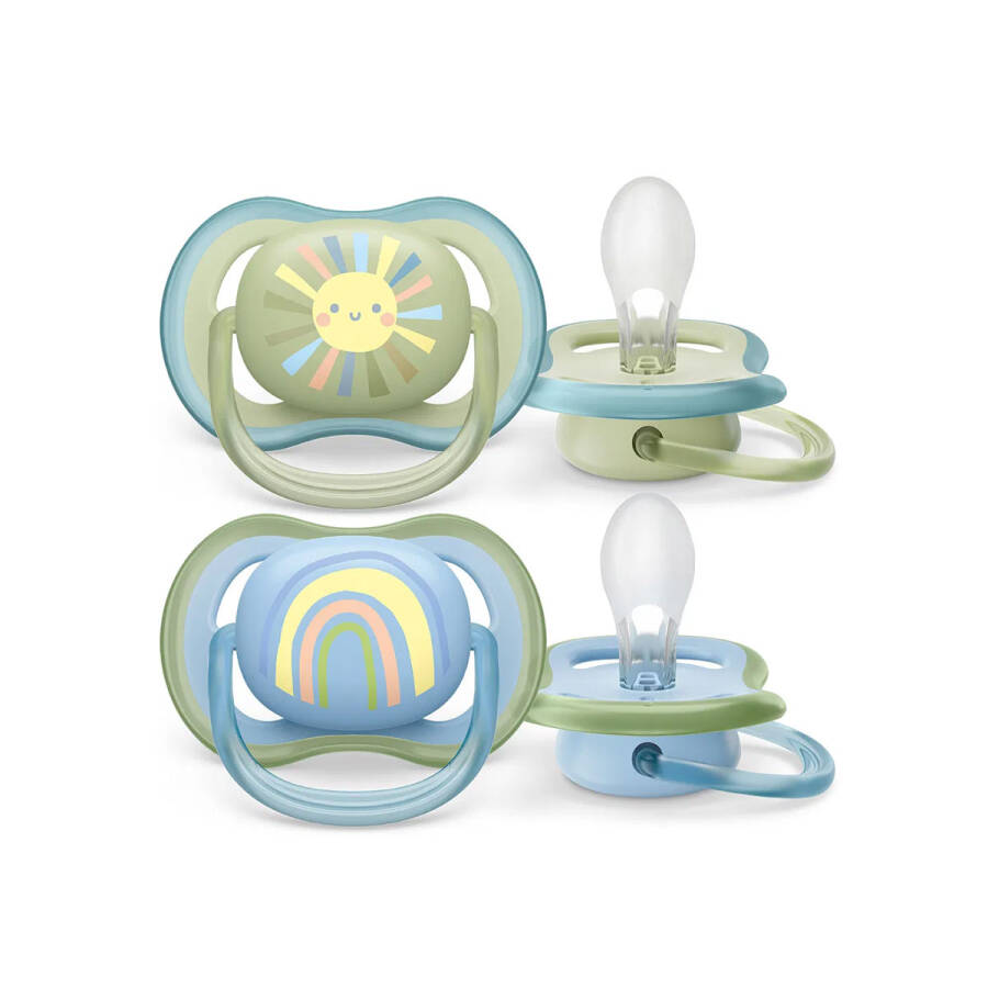Philips Avent Ultra Air Pacifier for 0-6M 2-Pack