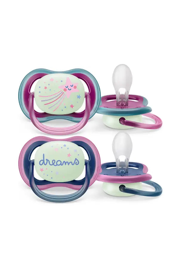 Philips Avent Ultra Air Night Pacifier 6-18M 2-Pack