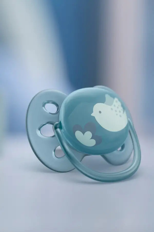 Philips Avent Ultra Soft Pacifiers 6-18M 2-Pack - Blue & Grey