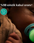 Philips Avent Ultra Start Nighttime Pacifier 0-2M 2-Pack