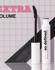 wet n wild Mega So Define Volumizing Mascara: Dramatic Volume, Definition & Vitamin E for Lash Health wet n wild Volumizing Mascara: Get Dramatic, Defined Lashes volumizing mascara, defining mascara, vitamin E mascara, mega volume mascara, wet n wild mascara, lash volumizer, lash definer, affordable mascara, long lasting mascara, mascara, volume mascara, define lashes, lengthening mascara, makeup, cosmetics, eye makeup, beauty, dramatic lashes, fuller lashes, vitamin E, spiral brush, no clump mascara, gifts
