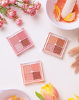 rom&nd Better Than Eyes Far Paleti M02 Dry Buckwheat - Long-Lasting Eyeshadow Palette for Everyday Natural Look - view 2