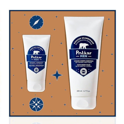 Polaar Men Grooming Duo Set with Cream & Shower Gel