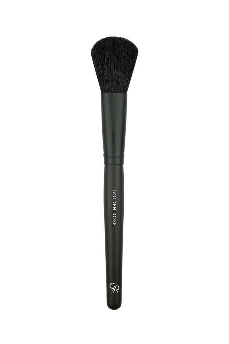 Golden Rose Powder Brush Soft Synthetic Makeup Tool 1 Count
